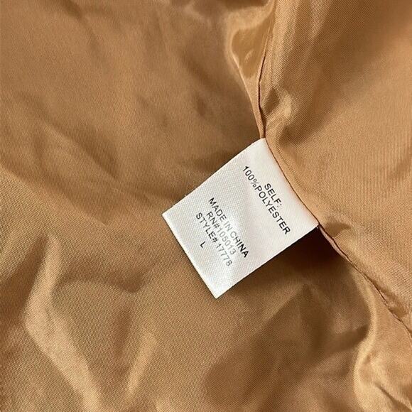 Savanna Jane Jacket Womens Large Brown Embroidered Fuzzy Sherpa Southwestern - Picture 8 of 12